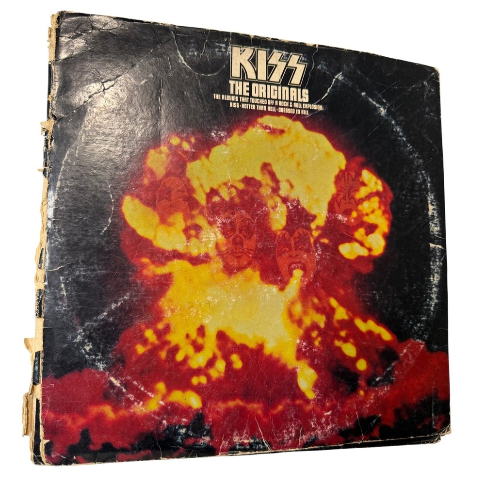 KISS The Originals 1976 Vintage Vinyl LP Record Album Classic Rock Collectible